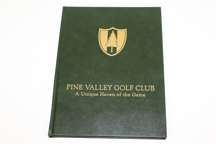 'Pine Valley Golf Club - A Unique Haven of the Game' Book by James Finegan with Slip Case