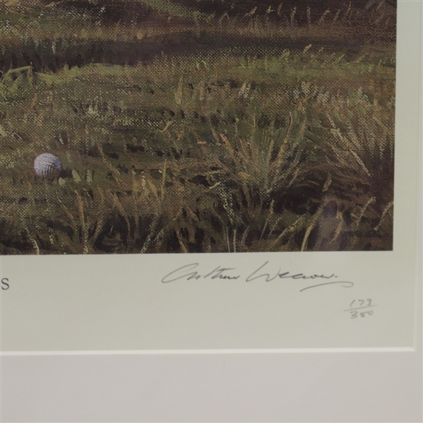 Young Tom Morris Painting- Limited Number 173/350- Framed