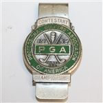 1959 PGA Championship at Minneapolis GC Contestant Money Clip - Bob Rosburg Winner