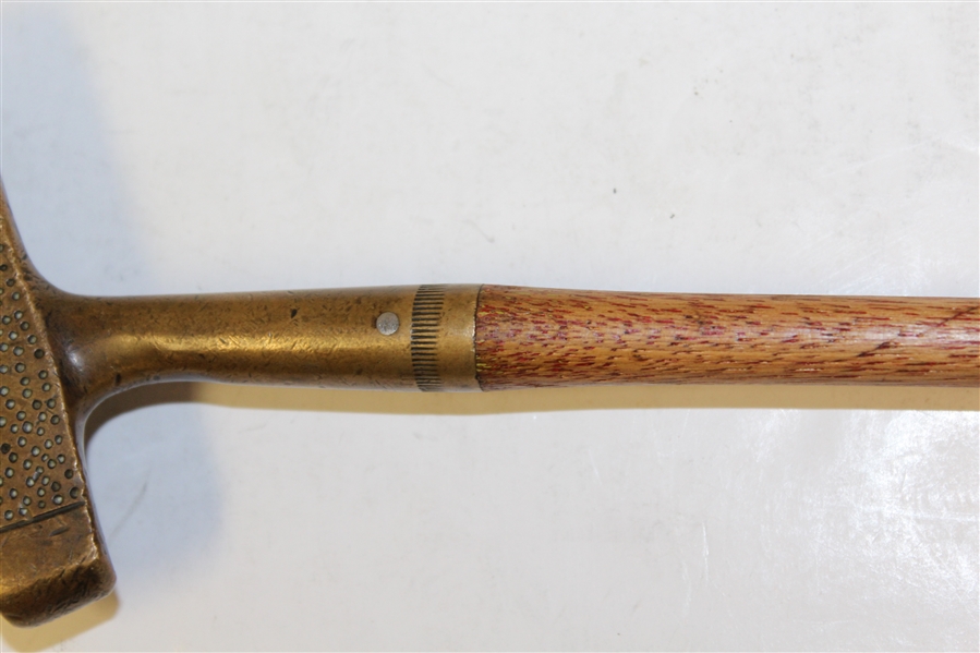 A.G. Spalding & Bros Brass Chicopee Putter - Roth Collection