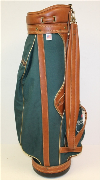 Classic Masters Hot Z Leather/Canvas Golf Bag