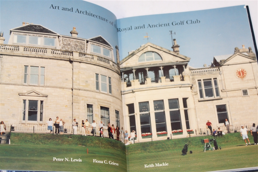 'Art & Architecture of the R&A' Leather Bound Ltd Ed 84/195 Signed by All Authors - Slip Case