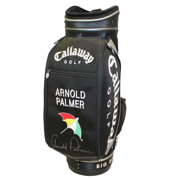 Arnold Palmer Signed Personal Palmer Golf Bag JSA ALOA