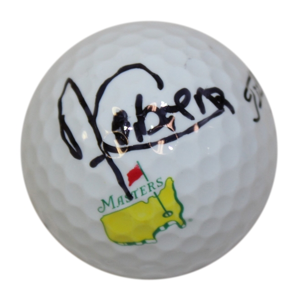 Angel Cabrera Masters Logo Golf Ball JSA ALOA