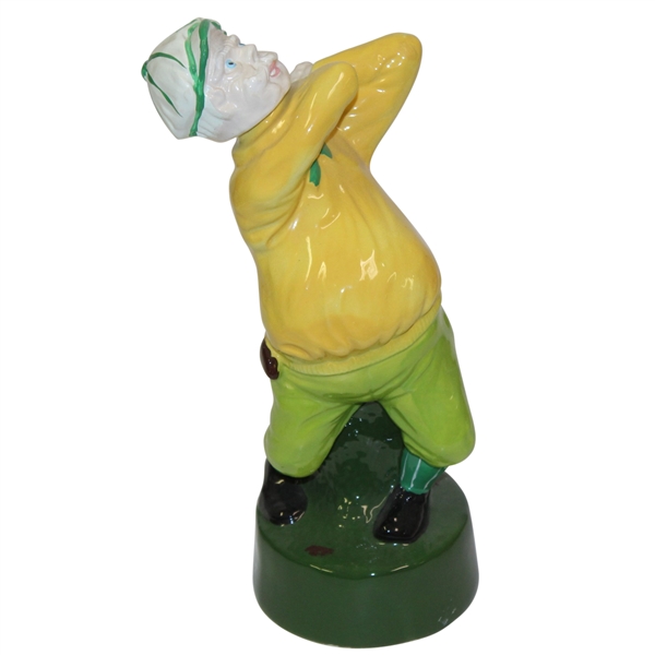 Classic Duffer Porcelain Golfer Big Swing Decanter - #2