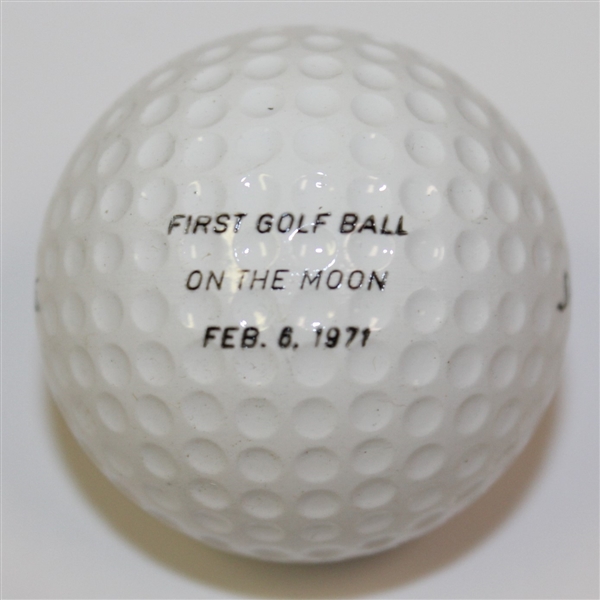 1971 Commemorative Spalding Moonball Golf Ball - First Ball on the Moon in Original Box