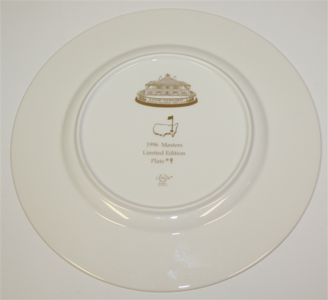 1996 Masters Lenox Limited Edition Member Plate #9