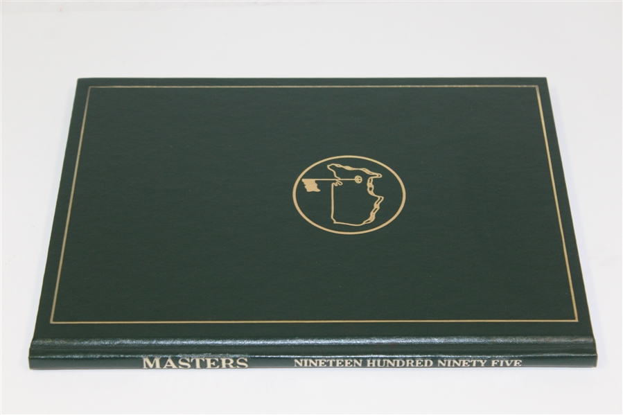 1995 Masters Annual Signed by Ben Crenshaw with Card - Additional Card Signed JSA ALOA