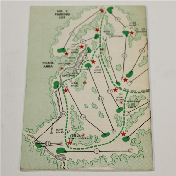 1961 Masters Tournament Spectator Guide