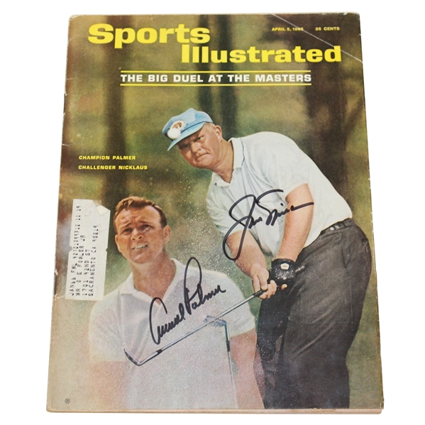Arnold Palmer & Jack Nicklaus Signed April 5, 1965 Sports Illustrated Magazine JSA #Y87337