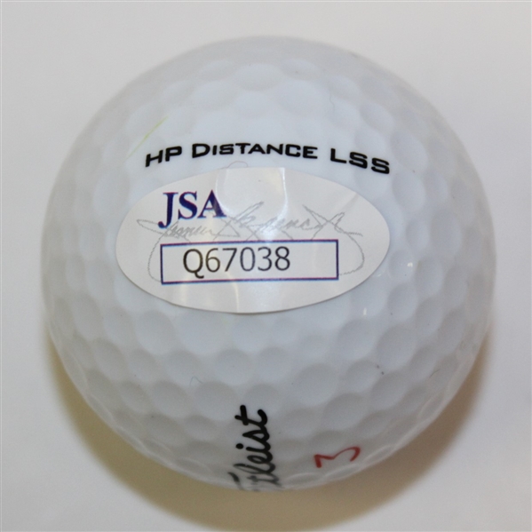 Rory McIlroy Signed Golf Ball JSA #Q67038