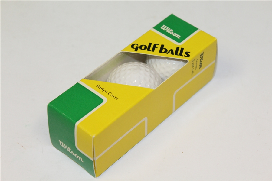 Wilson Tru-Test Surlyn Covered Custom Made Dozen Golf Balls in Original Box - Roth Collection