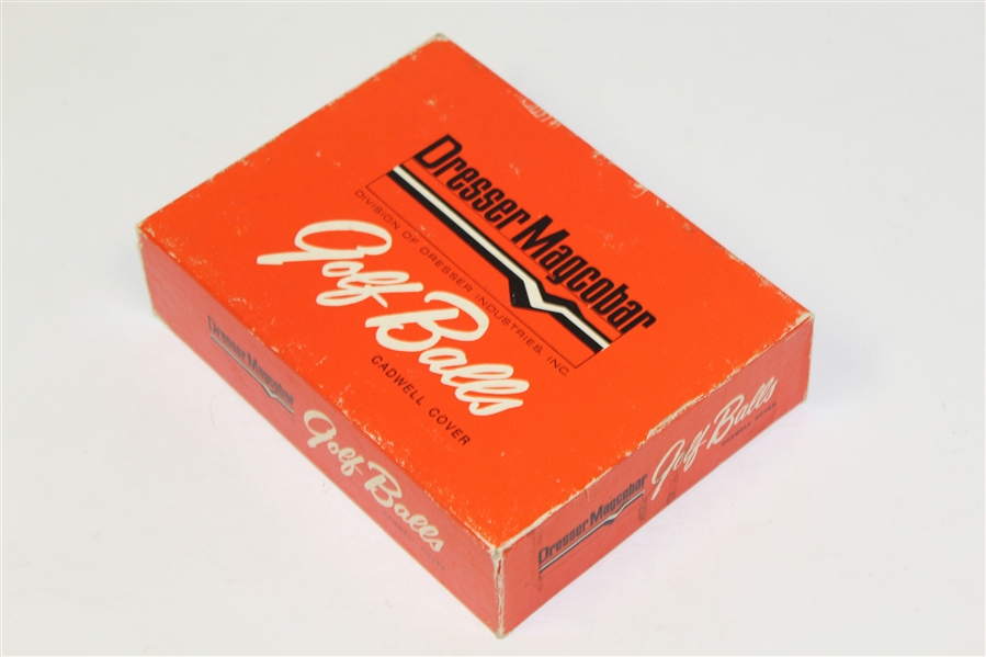 Dresser Magcobar Caldwell Cover Dozen Golf Balls in Original Box - Roth Collection