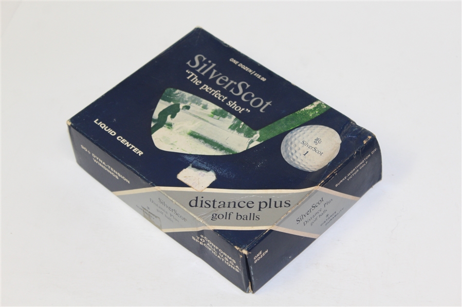 SilverScot The Perfect Shot Distance Plus Dozen Golf Balls in Original Box - Roth Collection