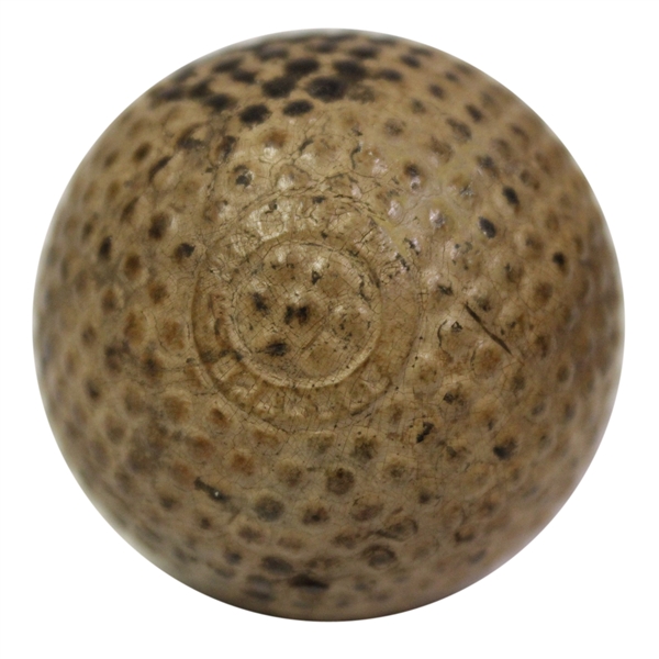 Vintage Haskell Bramble Pattern Golf Ball