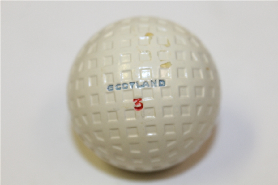Classic North British/Scotland Square Mesh Pattern Golf Ball