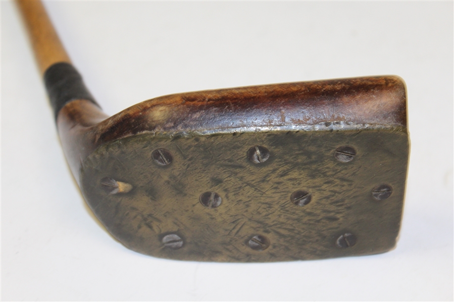 Classic Gassiat Style Grand Piano Putter with Head Stamp of 'W. Moore'