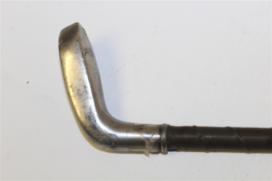 Early 1900's Silver Golf Club Shaped Riding Crop
