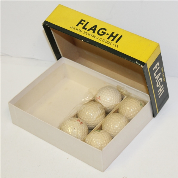Wilson Flag-Hi Golf Ball Box with Two Sleeves