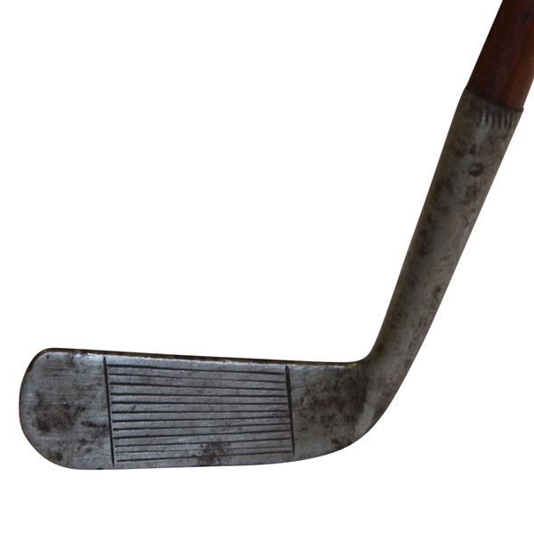 Robert Forgan & Son Scotia 100 Putter with Round to Square Wood Transitional Grip - Roth Collection