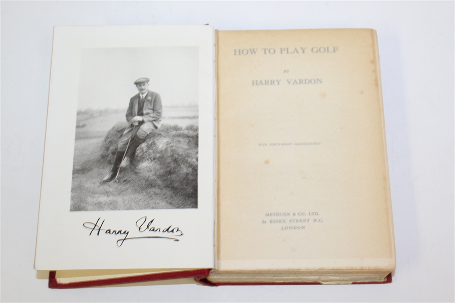 1912 'How to Play Golf' Book by Harry Vardon
