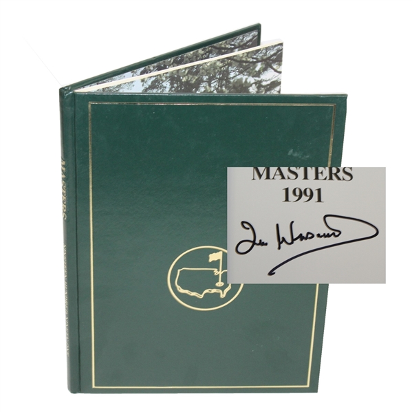 1991 Masters Tournament Annual Signed by Ian Woosnam JSA ALOA