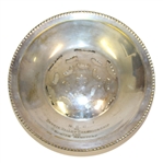 Skokie Valley Championship Bowl - 1st Senior Handicap - Silver Plate on Brass - Roth Collection