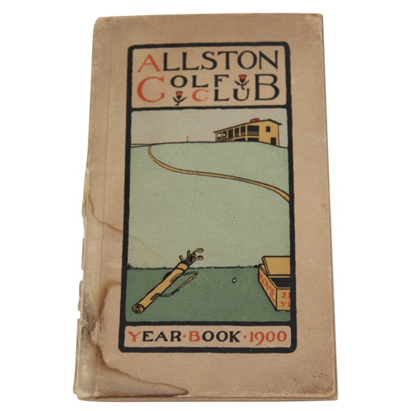 1900 Allston Golf Club Yearbook - Roth Collection