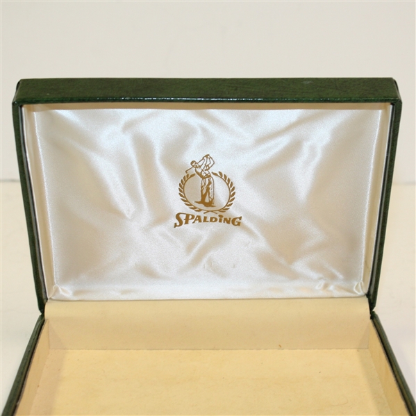 1958 Yale Golf Course - 9th Hole- Display Box by Spalding
