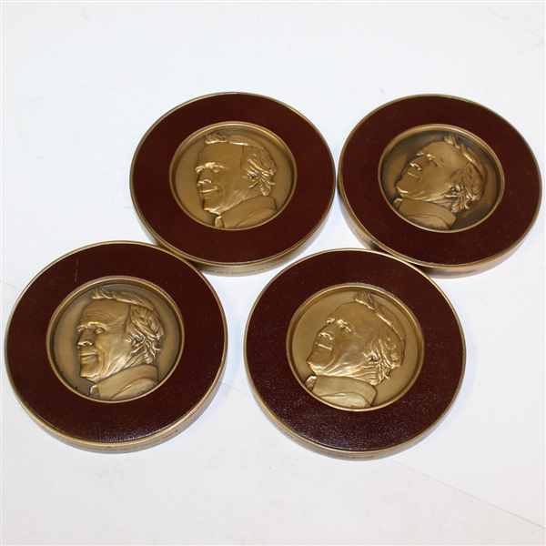 Arnold Palmer's Eight Major Victories - Limited Edition #155/240 Coaster Medallion Set