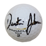 Dustin Johnson Singed Pinnacle #2 Logo Golf Ball JSA ALOA
