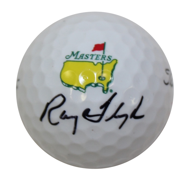 Ray Floyd Signed Masters Logo Golf Ball PSA/DNA #U79682