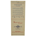 1942 Hale America National Open Golf Tournament at Ridgemoor CC Official Scorecard-Hogans 1st Major? - McMahon Collection