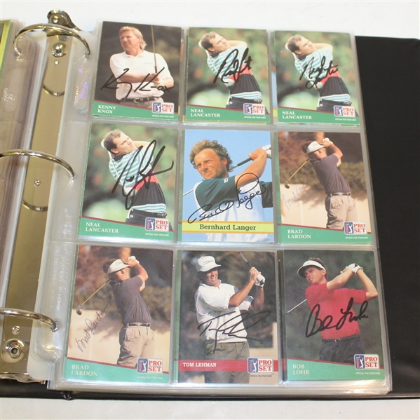 Assorted Signed Golf Cards - Almost Four Hundred Cards! - O'Meara, Daly, Couples, Norman, Faldo and More JSA ALOA