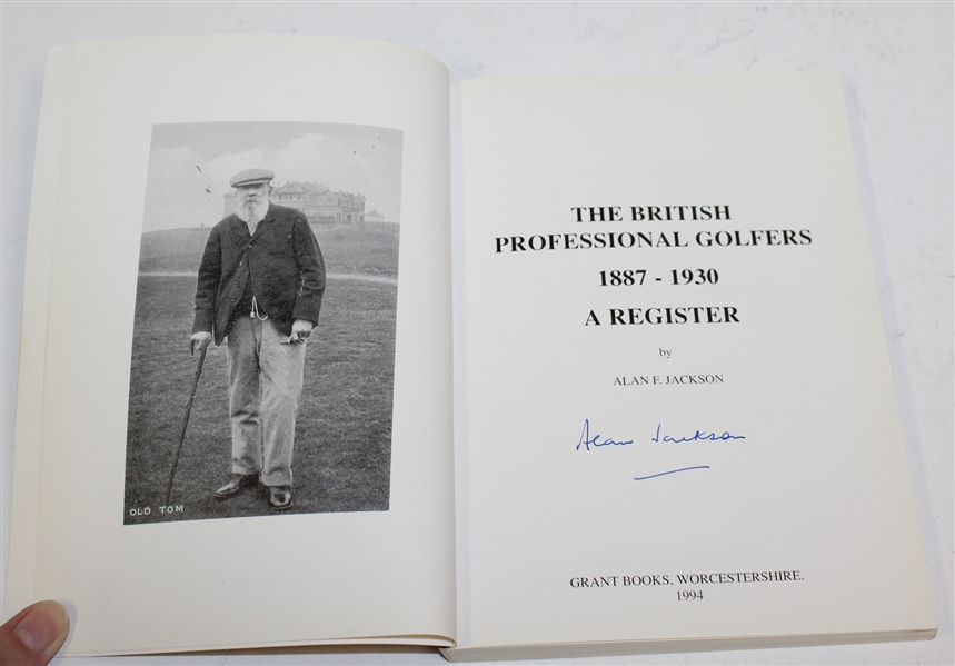 1994 'The British Professional Golfers 1887-1930: A Register' Ltd Ed #251/500 Signed by Author Jackson