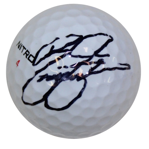 Rickie Fowler Signed Golf Ball JSA ALOA