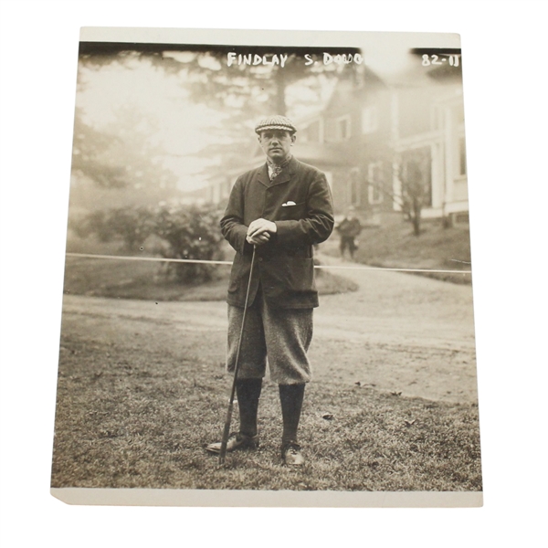 1915 Photo of Findlay Douglas at Baltusrol by George Grantham Bain