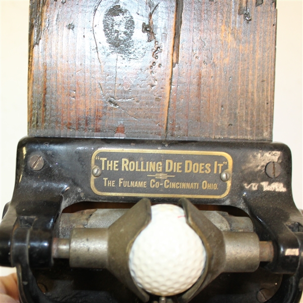 Vintage Golf Ball Marker - The Fulname Co Pat'd May 18, 1915 - Roth Collection