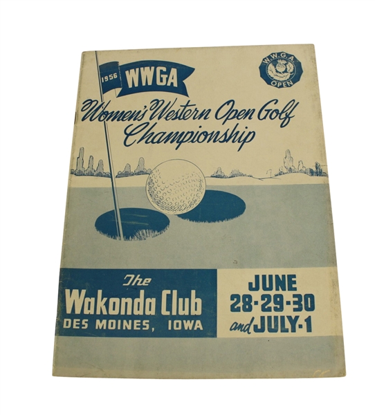 1956 Women's Western Golf Tournament Program