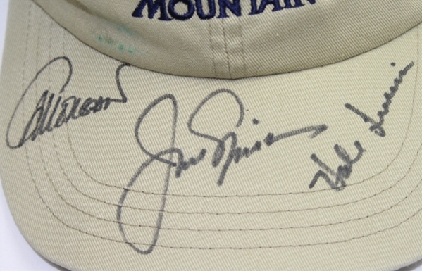 Multi-Signed Desert Mountain Golf Hat - Nicklaus, Irwin, and JSA ALOA