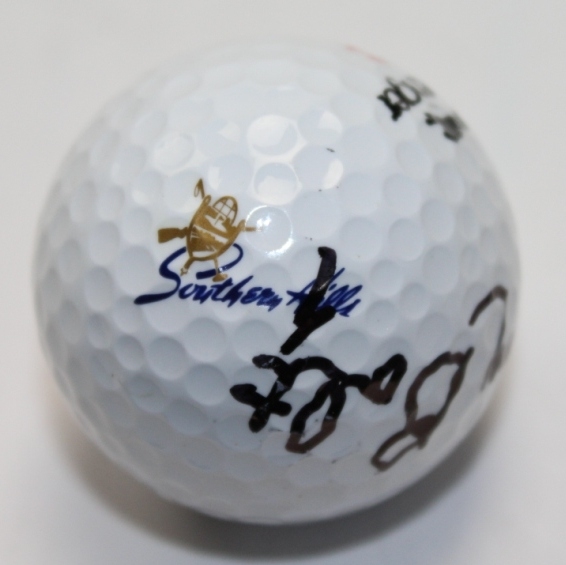 Tommy Bolt Signed Southern Hills Logo Golf Ball JSA ALOA