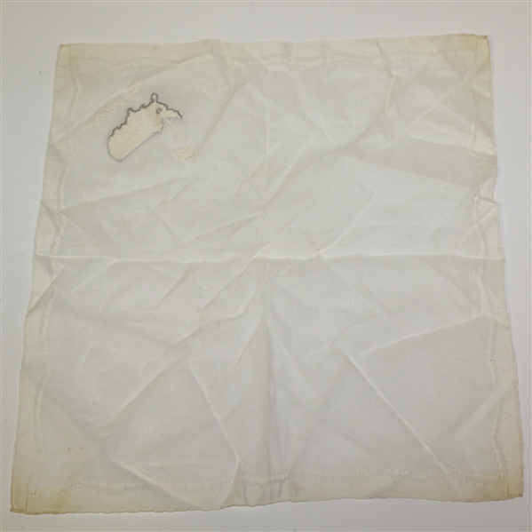 1961 Masters Tournament Dated Handkerchief