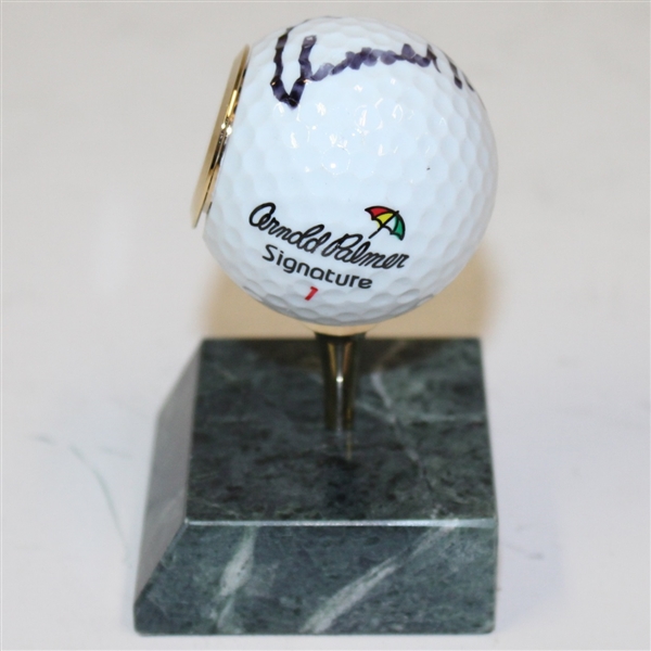 Arnold Palmer Signed 'Palmer Golf Ball Clocks' JSA ALOA