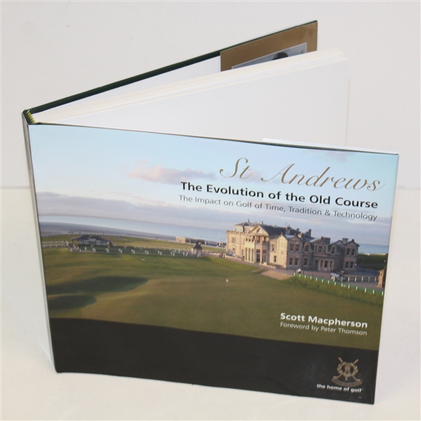 'St. Andrews - The Evolution of the Old Course' Book by Scott Macpherson - New in Box