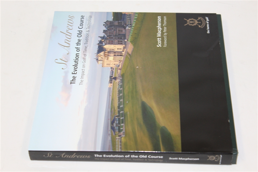 'St. Andrews - The Evolution of the Old Course' Book by Scott Macpherson - New in Box