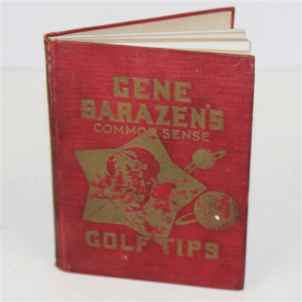Gene Sarazen's 1924 'Common Sense Golf Tips' Book 