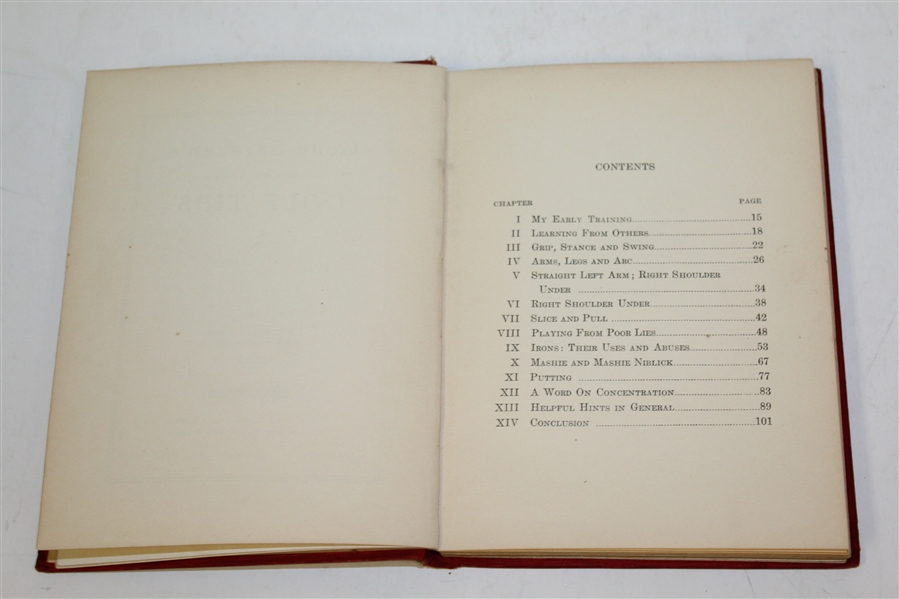 Gene Sarazen's 1924 'Common Sense Golf Tips' Book 