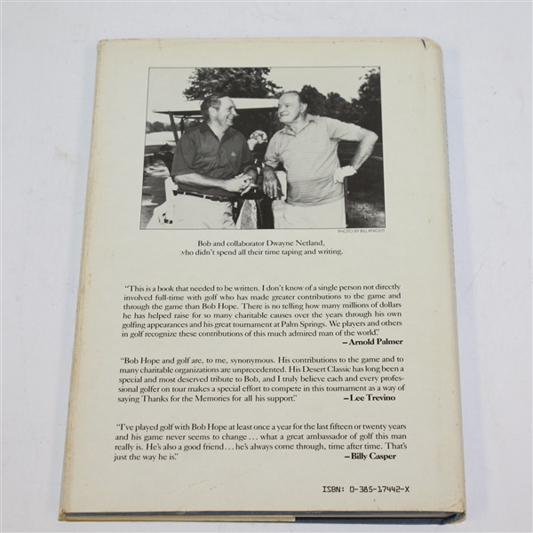 Bob Hope's 'Confessions of a Hooker: My Lifelong Love Affair with Golf' Book
