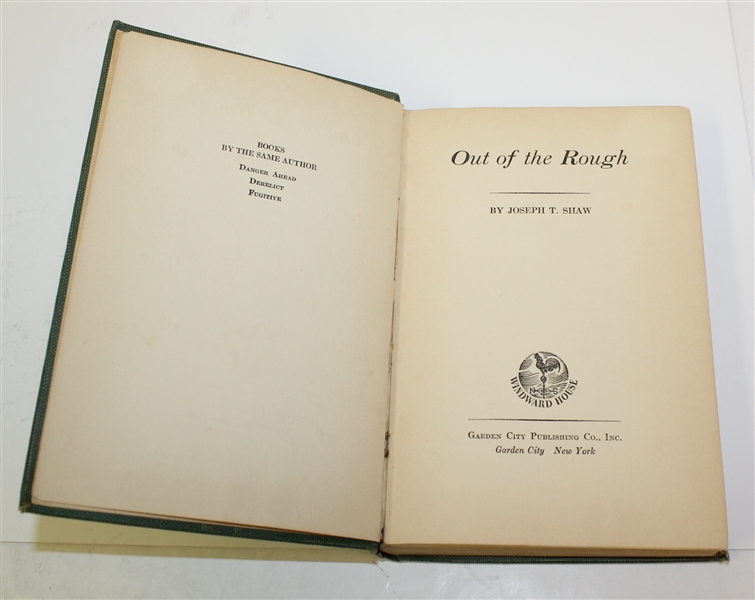 1937 'Out of the Rough' by Joseph T. Shaw - Roth Collection