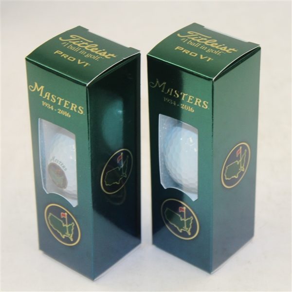 Masters 2016 Commemorative Emerald Box and Golf Balls